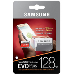 Samsung MicroSD 128GB Evo plus